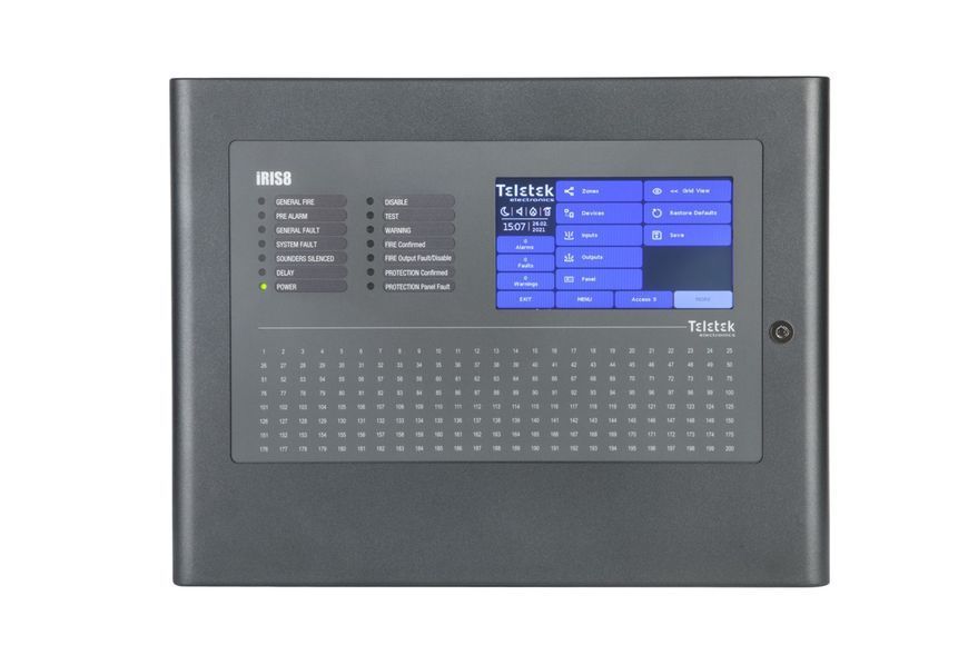 Addressable control panel iRIS8 (1-4)L-S